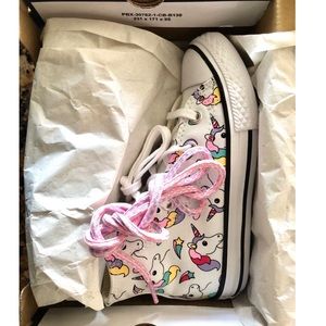 New Kids Unicorn Rainbow Converse